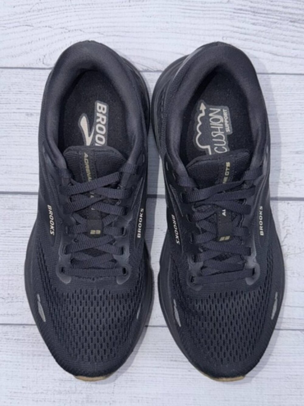 🖤 Brooks Adrenaline GTS 23 Running Shoes Black/Cream/Biscuit Women's Size 8 - Picture 3 of 12